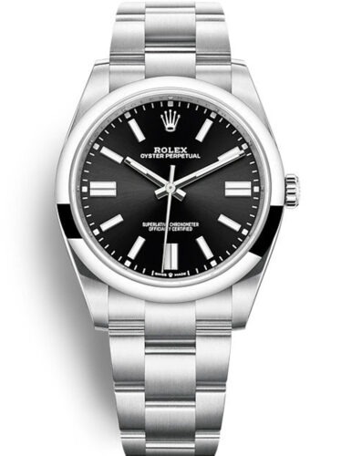 Oyster Perpetual Black Dial 124300