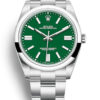 Rolex Oyster Perpetual Lady 41mm Green Dial 124300