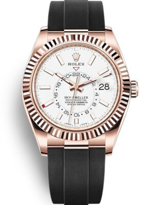 Replica Rolex Sky-Dweller White Dial 326235