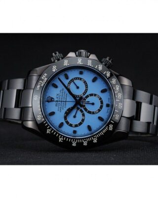 Replica Rolex Daytona Blue Dial 1454250 Close-Up Focus