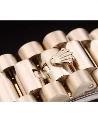 Superclone Rolex Day-Date Black Dial 41998 Profile Shot