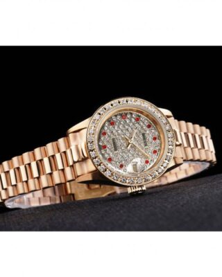 Replica Rolex Datejust Silver Dial RL40 Close-Up Focus
