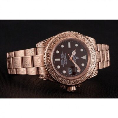 Superclone Rolex Submariner Brown Dial 1454087 Close-Up Focus