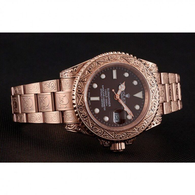 Superclone Rolex Submariner Brown Dial 1454087 Close-Up Focus