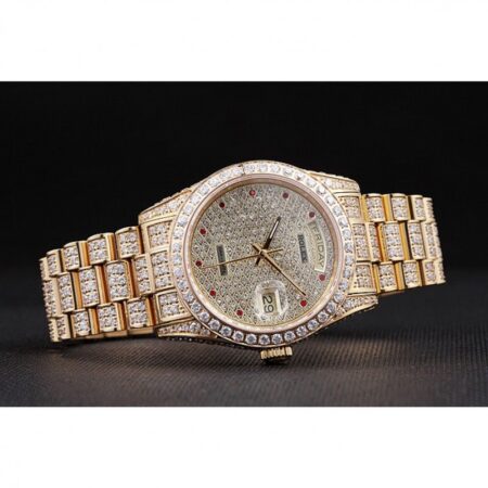 Superclone Rolex Day-Date 37mm Diamond Dial 621615 4