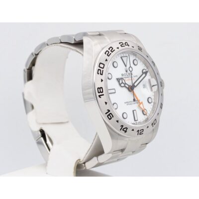 Replica Rolex "Polar" Explorer II White Dial 226570 WSO Perspective View