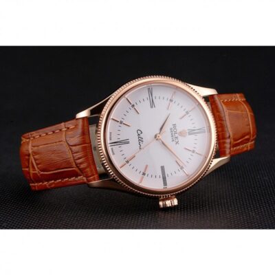 Superclone Rolex Cellini White Dial REP016795 Design Element
