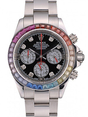 Replica Rolex Daytona Black Dial 80250