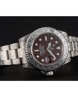 Superclone Rolex Submariner Brown Dial 1454092 Close-Up Focus