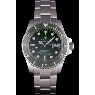 Superclone Rolex Submariner Green Dial Mechanism-SRL51 Perspective View