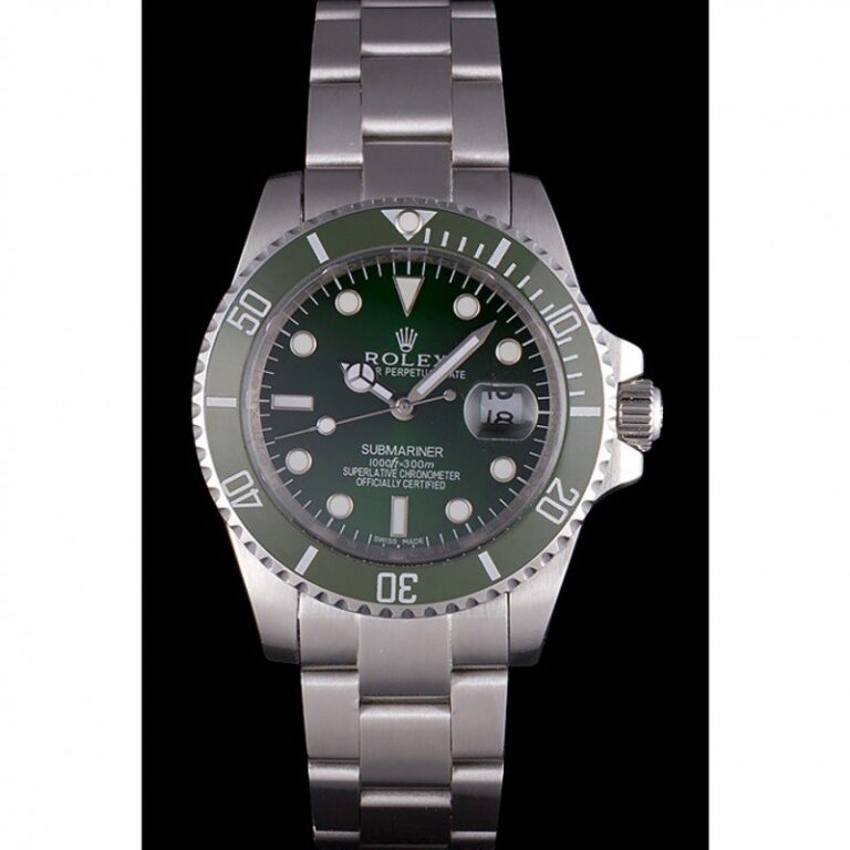 Superclone Rolex Submariner Green Dial Mechanism-SRL51 Perspective View