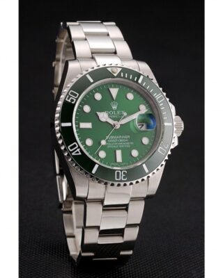 Replica Rolex Submariner Green Dial 1454069 Angle Detail