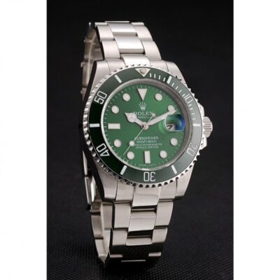 Replica Rolex Submariner Green Dial 1454069 Angle Detail