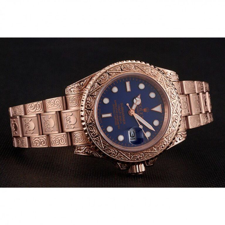 Superclone Rolex Submariner Blue Dial 1454085 Close-Up Focus