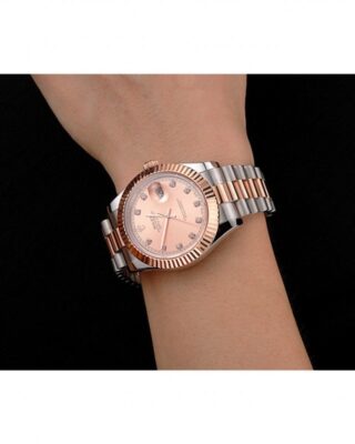 Superclone Rolex Datejust Rose-Gold Dial REP016816 Product Detail