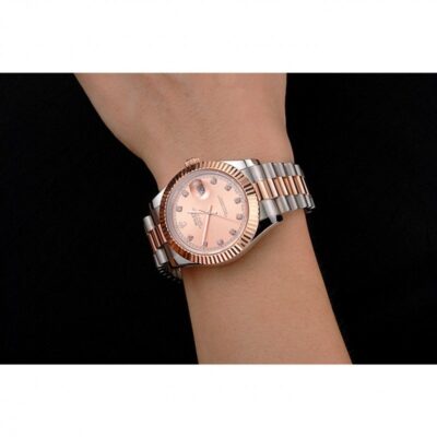 Superclone Rolex Datejust Rose-Gold Dial REP016816 Product Detail