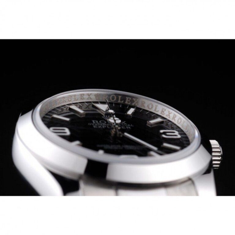 Replica Rolex Explorer Black Dial 98087 Profile Shot