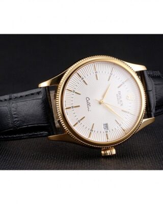 Superclone Rolex Cellini White Dial REP016791 Design Element