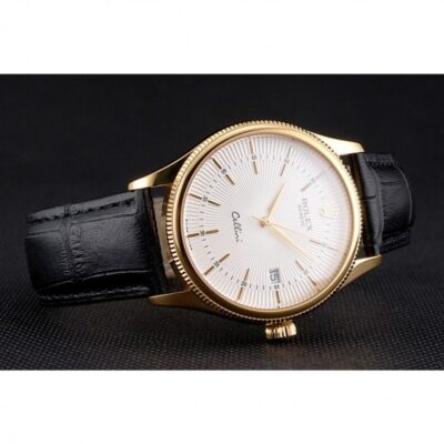 Superclone Rolex Cellini White Dial REP016791 Design Element