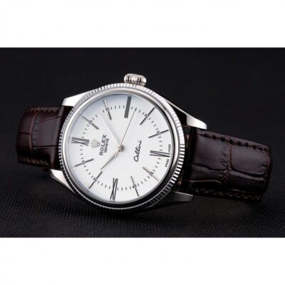 Replica Rolex Cellini White Dial 622839 Profile Shot