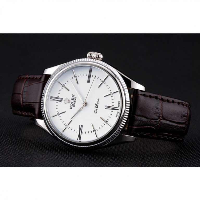 Replica Rolex Cellini White Dial 622839 Profile Shot