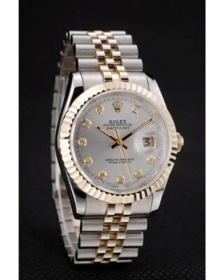 Superclone Rolex Datejust White Dial SRL10 Profile Shot