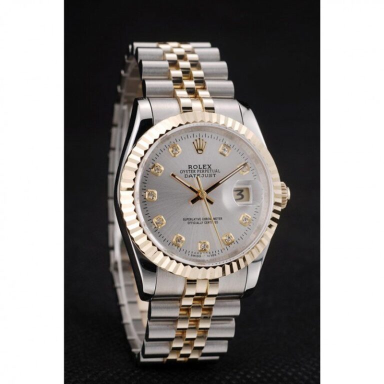 Superclone Rolex Datejust White Dial SRL10 Profile Shot