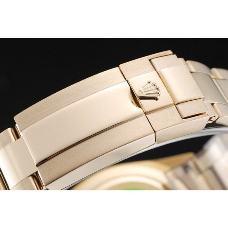 Replica Rolex Daytona Gold Dial 1454245 Profile Shot