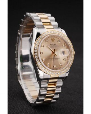 Superclone Rolex Datejust Gold Dial SRL40 Feature Highlight