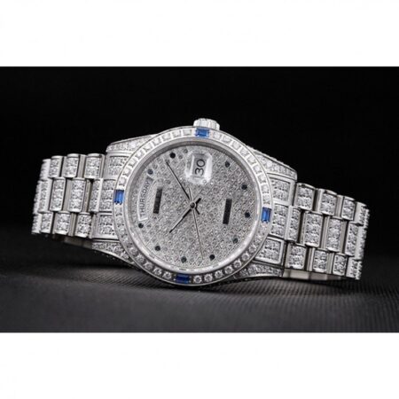 Superclone Rolex Day-Date 37mm Diamond Dial 621613 5