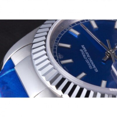 Superclone Rolex Day-Date Blue Dial 621490 Style Perspective