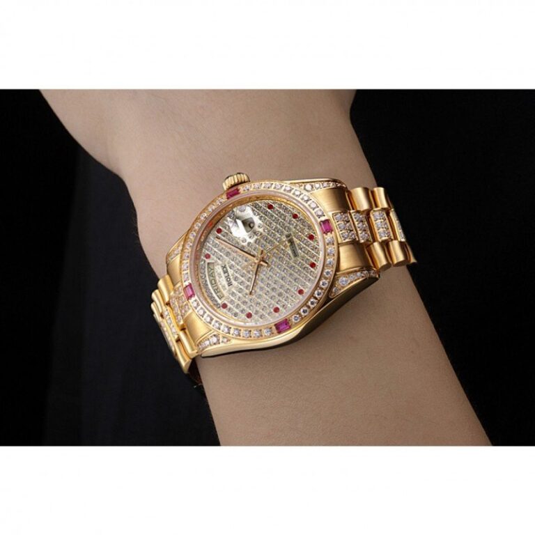 Superclone Rolex Day-Date Diamond Dial 621614 Visual Detail