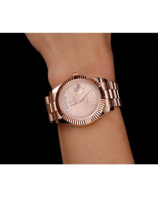 Superclone Rolex Day-Date Rose-Gold Dial REP016823 Product Detail