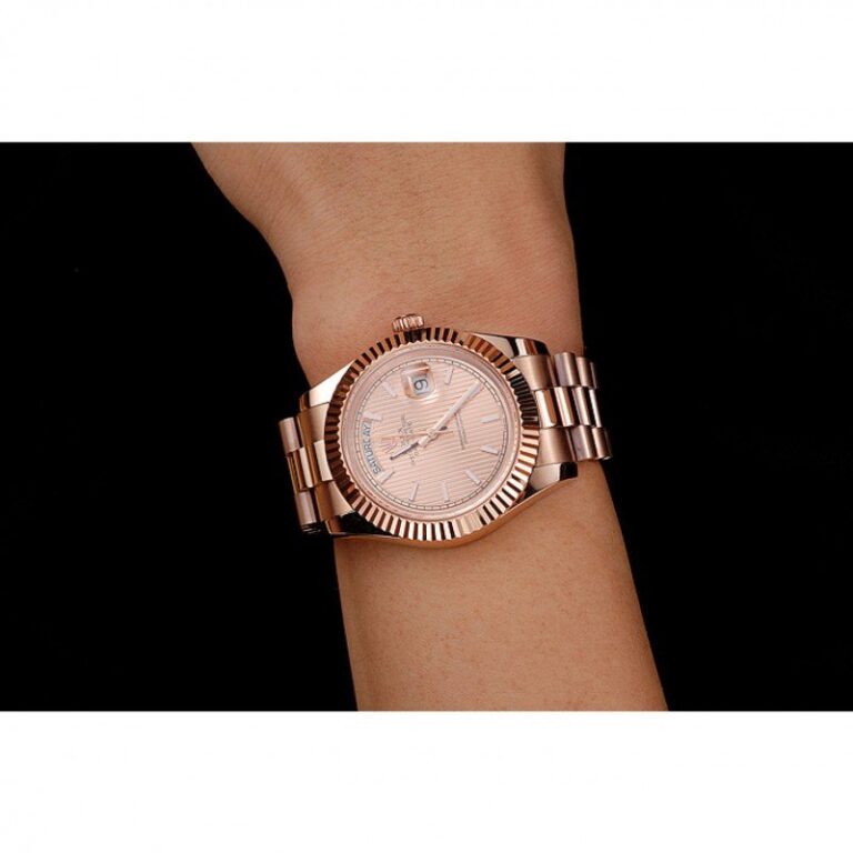 Superclone Rolex Day-Date Rose-Gold Dial REP016823 Product Detail