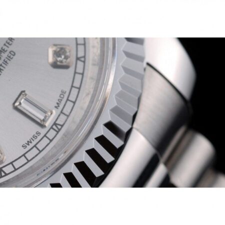 Superclone Rolex Day-Date 41mm Silver Dial 41995 11