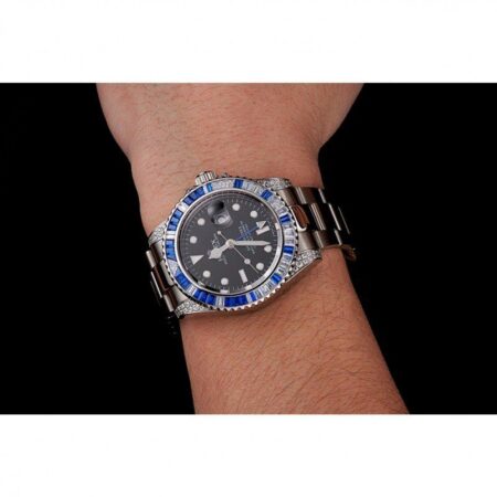 Superclone Rolex GMT-Master II 41mm Black Dial 1453747 10