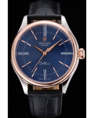 Rolex Cellini 40mm Blue Dial 622841 2