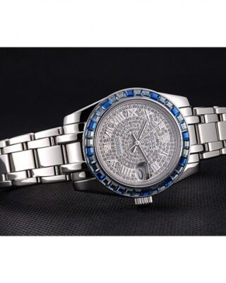 Replica Rolex Datejust Diamond Dial 622834 Close-Up Focus