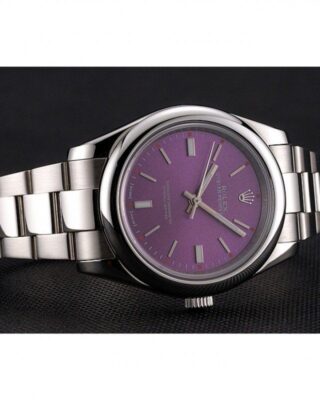 Replica Rolex Oyster Perpetual Date Purple Dial REP016834 Design Element