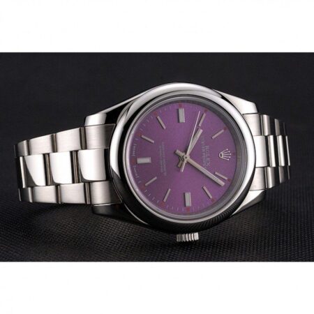 Rolex Oyster Perpetual Date 41mm Purple Dial REP016834 5