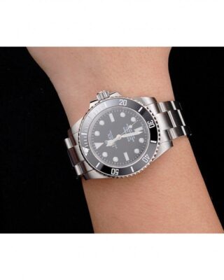 Superclone Rolex Submariner Black Dial 114060 Alternate Angle