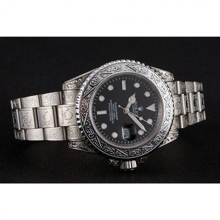 Superclone Rolex Submariner Black Dial 1454093 Close-Up Focus