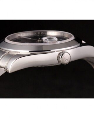 Superclone Rolex Day-Date Black Dial 80294 Profile Shot