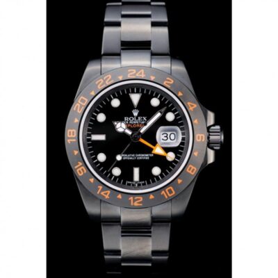 Superclone Rolex Explorer Black Dial 98240 Perspective View
