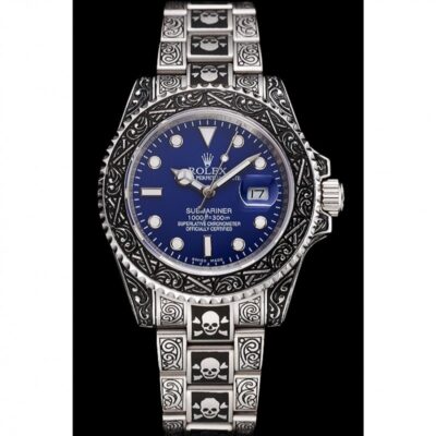 Superclone Rolex Submariner Blue Dial 1454091 Perspective View