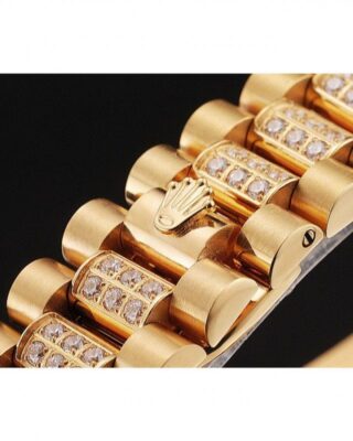 Superclone Rolex Day-Date White Dial REP016825 Profile Shot