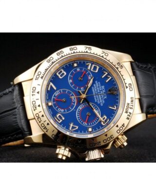 Replica Rolex Daytona Blue Dial REP016832 Close-Up Focus