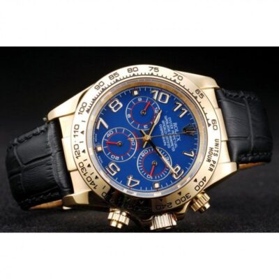 Replica Rolex Daytona Blue Dial REP016832 Close-Up Focus