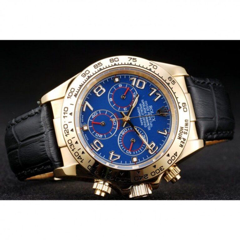 Replica Rolex Daytona Blue Dial REP016832 Close-Up Focus