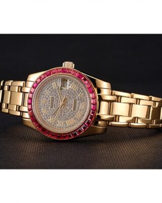 Replica Rolex Datejust Diamond Dial 622835 Close-Up Focus